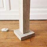 Travertine floor lamp, 1970