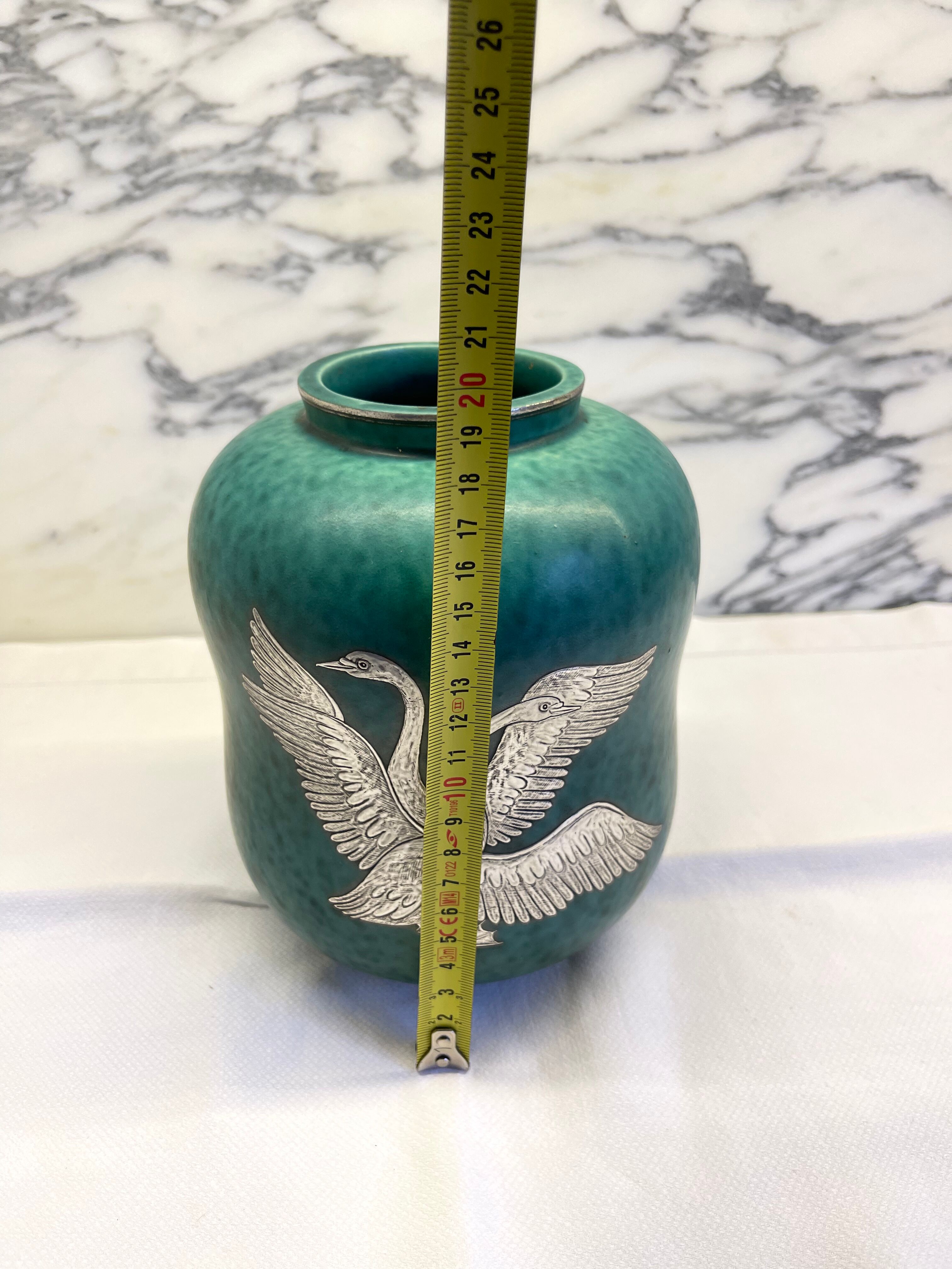 Gustavsberg Argenta Wilhelm Kage vase