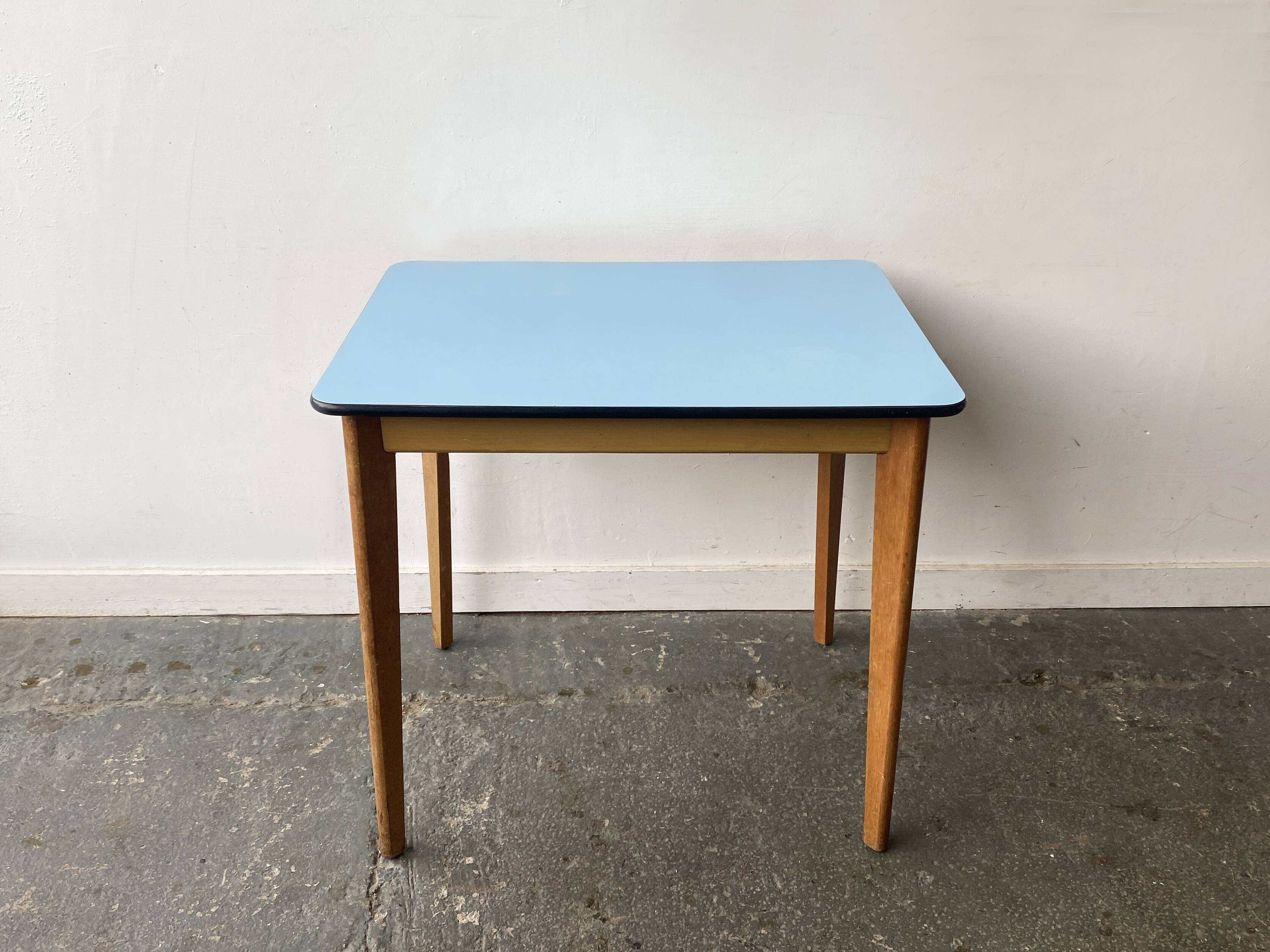 Mid-Century 1960s vintage small Formica kitchen/dining table