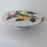 Barbotine footed tray