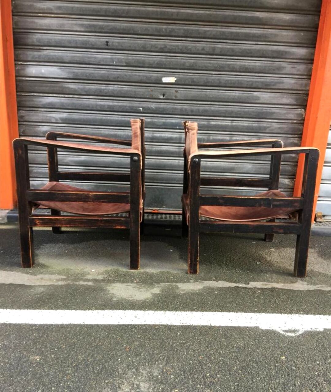 Pair of armchair art deco