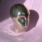 Ceramic head sculpture