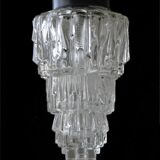 Glashütte Limburg hanging lamp, 60s