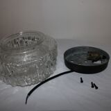 Vintage moulded glass ceiling