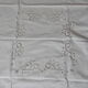 Nappe à thé ou rideau 70 70 cm