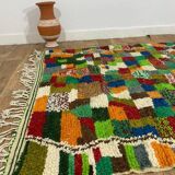 Handmade moroccan berber rug 243 x 157 cm
