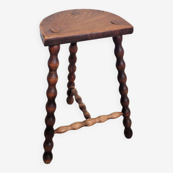 Vintage tripod rosary stool