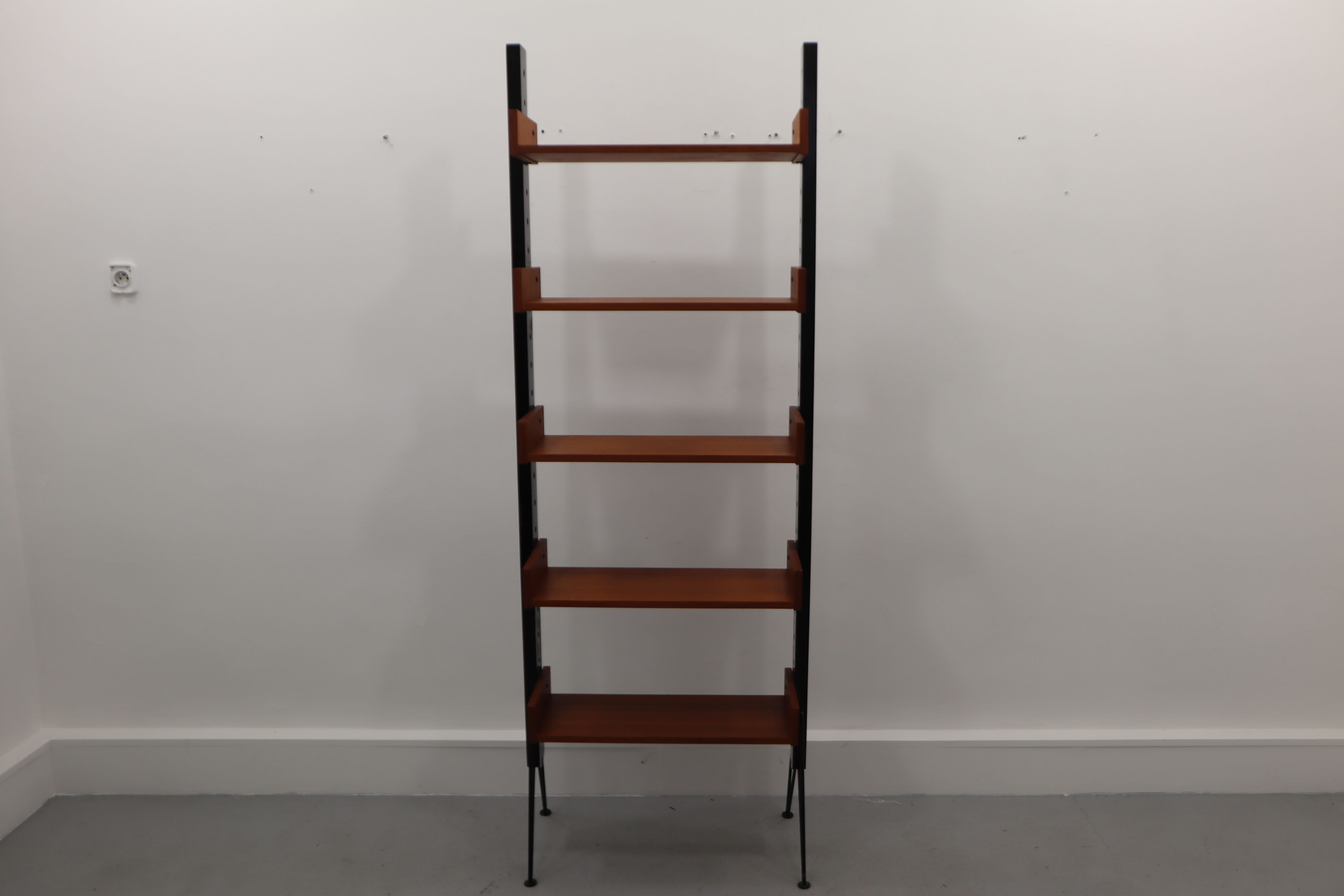 Scandinavian Teak Bookcase , 1960 s