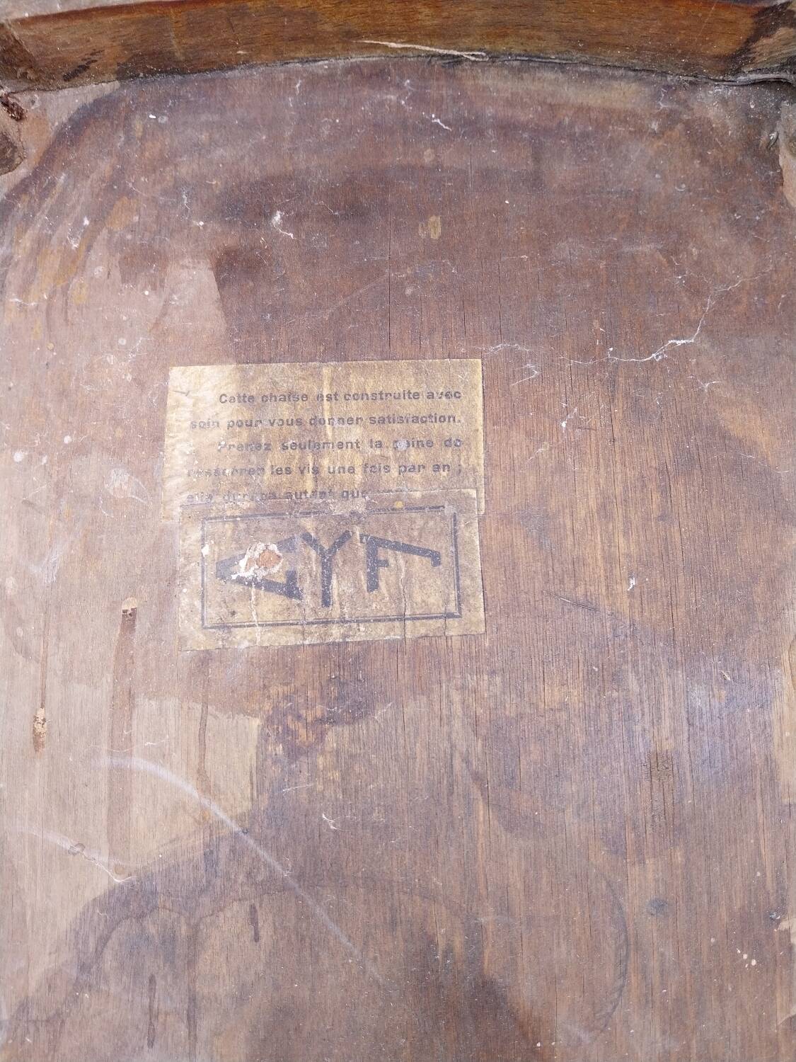 Pair of Luterma bistro chairs