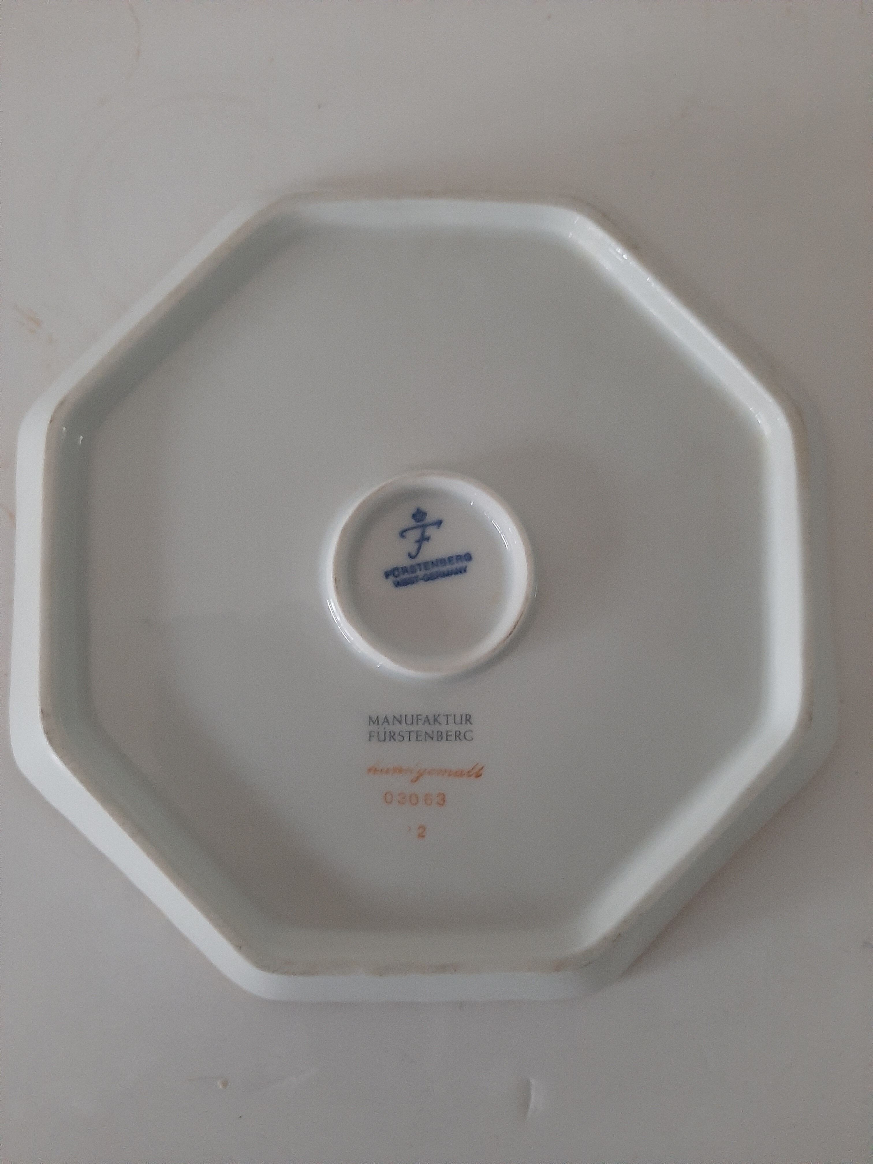 Fürstenberg porcelain sweet tray