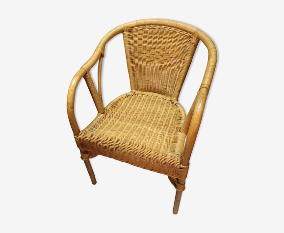 Fauteuil en rotin