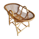 Wicker baby bassinet