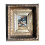 Table "Chicken coop" signed