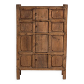 Tall antique pine wardrobe – Lanzhou, c.1900