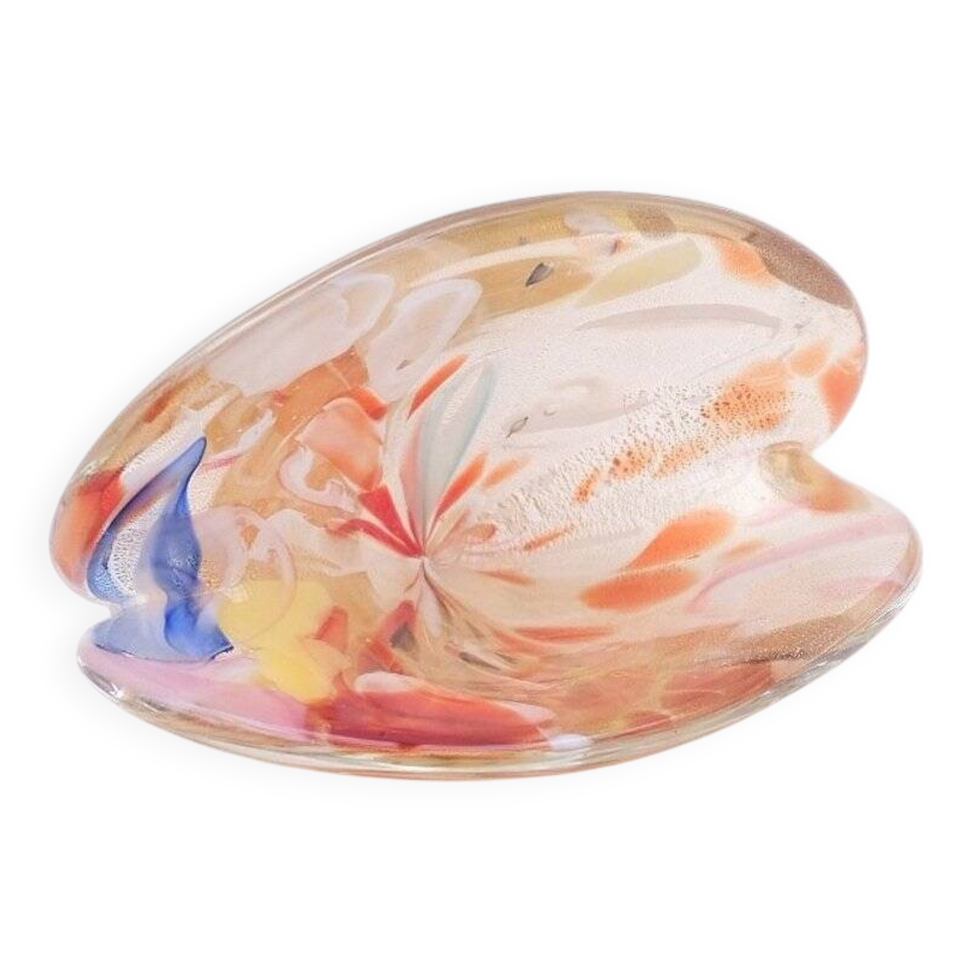 Murano blown glass empty pocket, Italy 1960