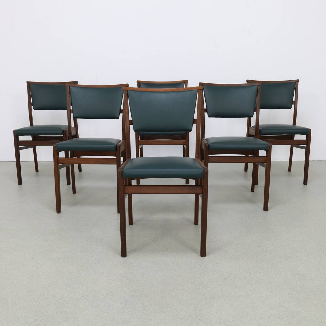 6x Dining Chair in Teak, 1960s