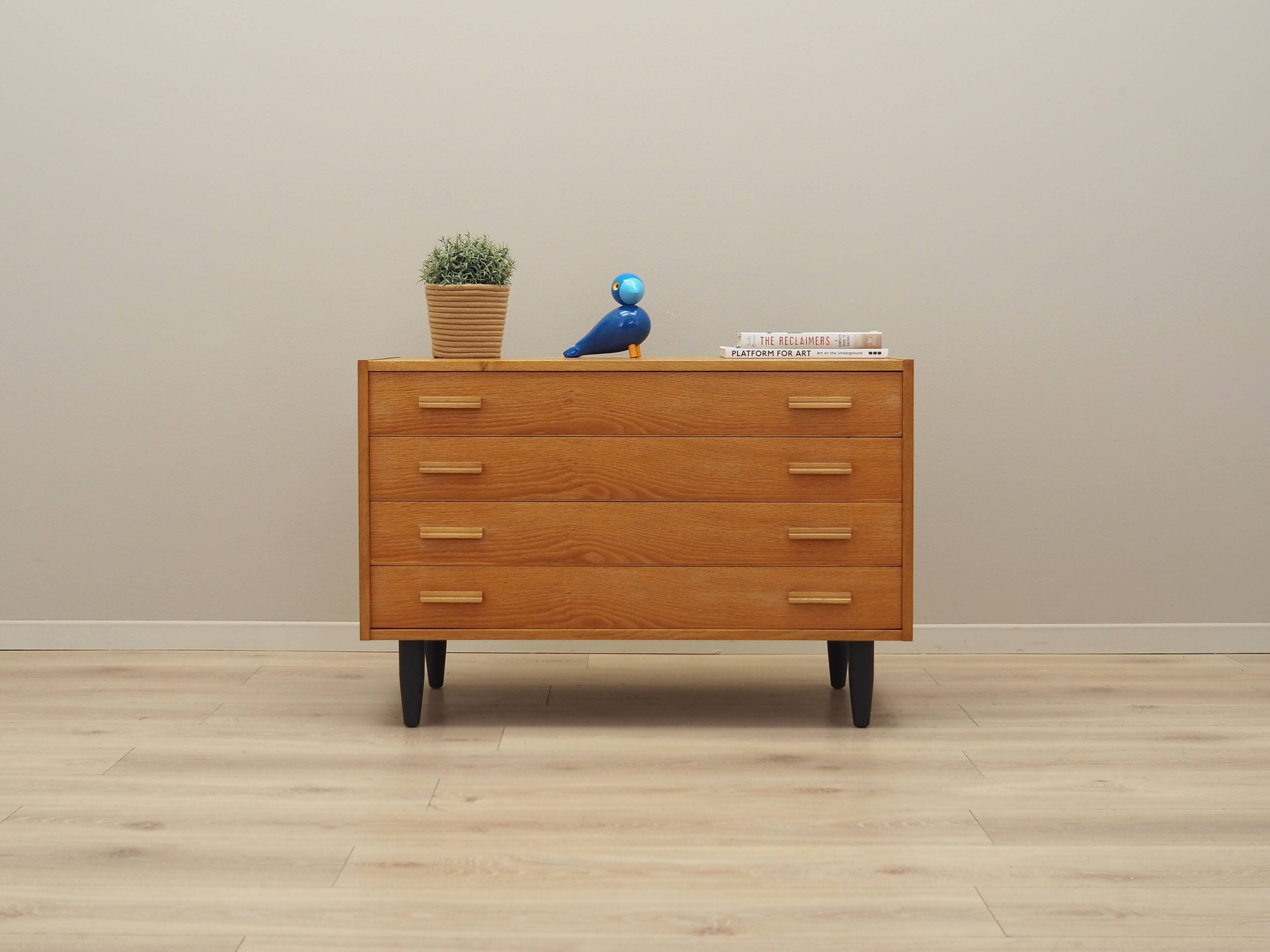 Ash chest of drawers, Danish design, 1970s, production: Denmark