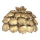 Contemporary gold florentine iron pendant light