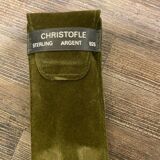 Christofle Baby Gift Set in Solid Sterling Silver 925 - Spoon and Fork