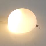 White opaline ceiling lamp wall lamp 50s 60s