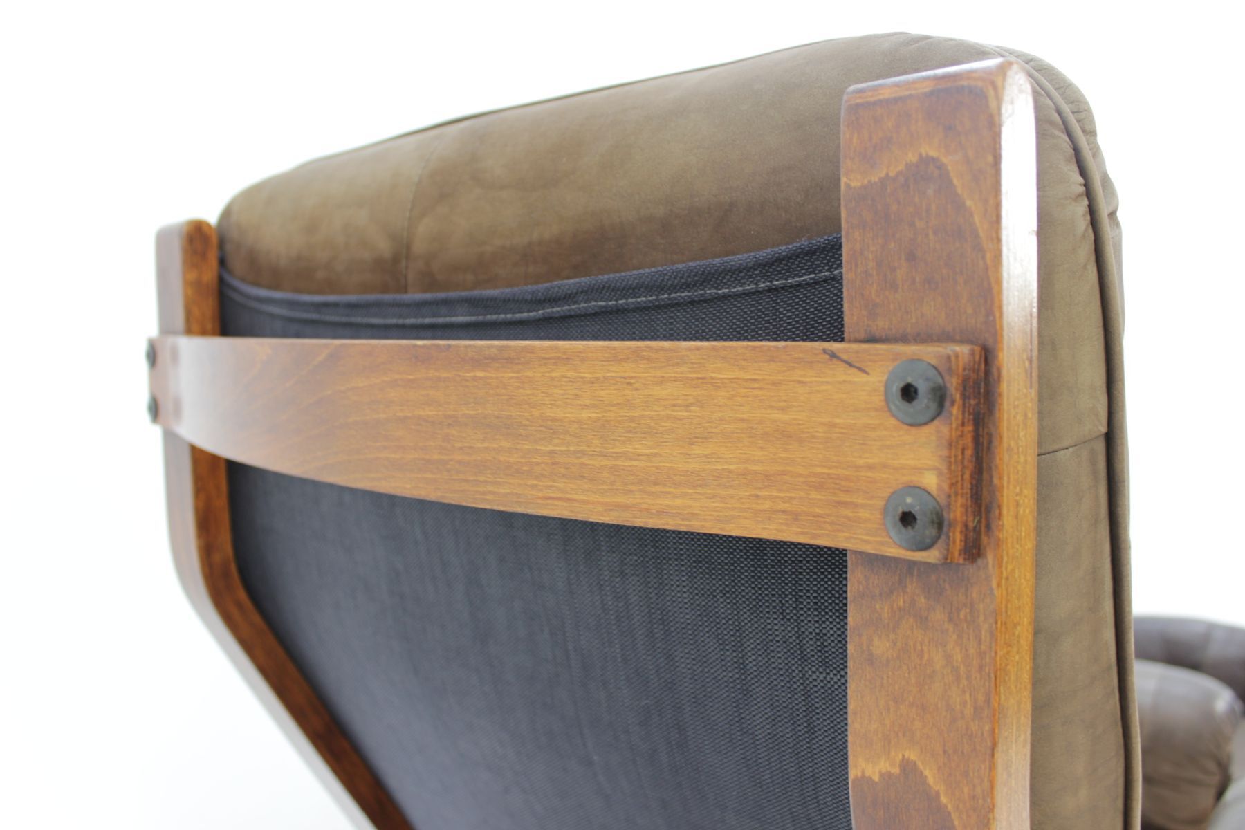 Scandinavian armchairs leather 1970 s