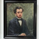French School of the 19th Century, Portrait of a Young Man, 1891 Oil on Canvas