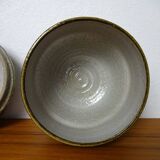 Danish Studio Ceramic Bowl with Lid by Noomi Backhausen for Soholm Stentoj, 1960s