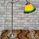 Desk lamp 1920 nickel plated . 58x 35