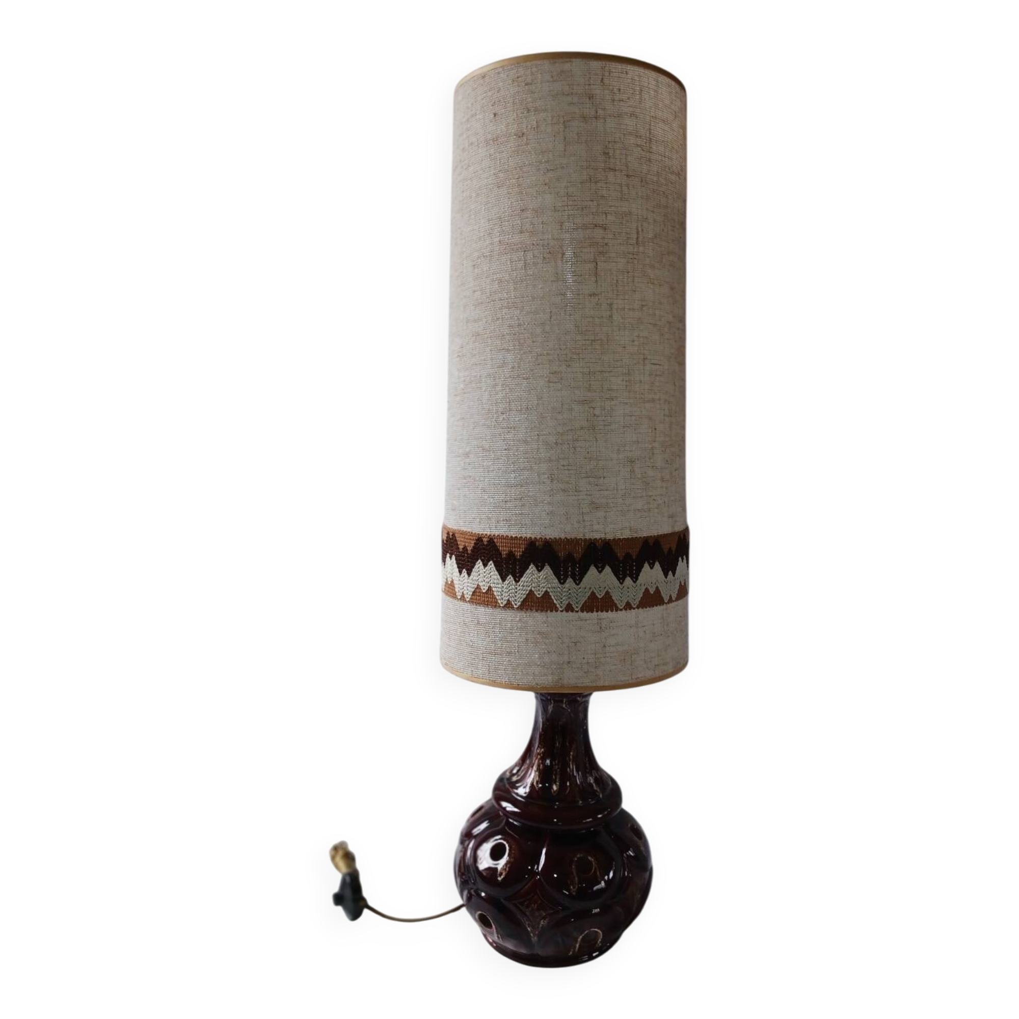 New 70s ceramic floor lamp