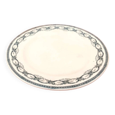 R&A (Rigale and Ameline) Salins Earthenware Compote Model Récamier