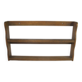 vintage oak wall spice rack