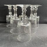 6 Baccarat Champigny wine glasses