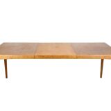Dining Table Made In Oak With Tapped Collections By Henry W. Klein For Bramin From 1960s