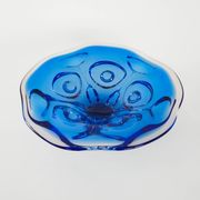 Cobalt bowl, Danish design, 1970s, made in Denmark