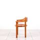 Set of 6 solid pinewood armchairs by Rainer Daumiller for Hirtshals Sawmill