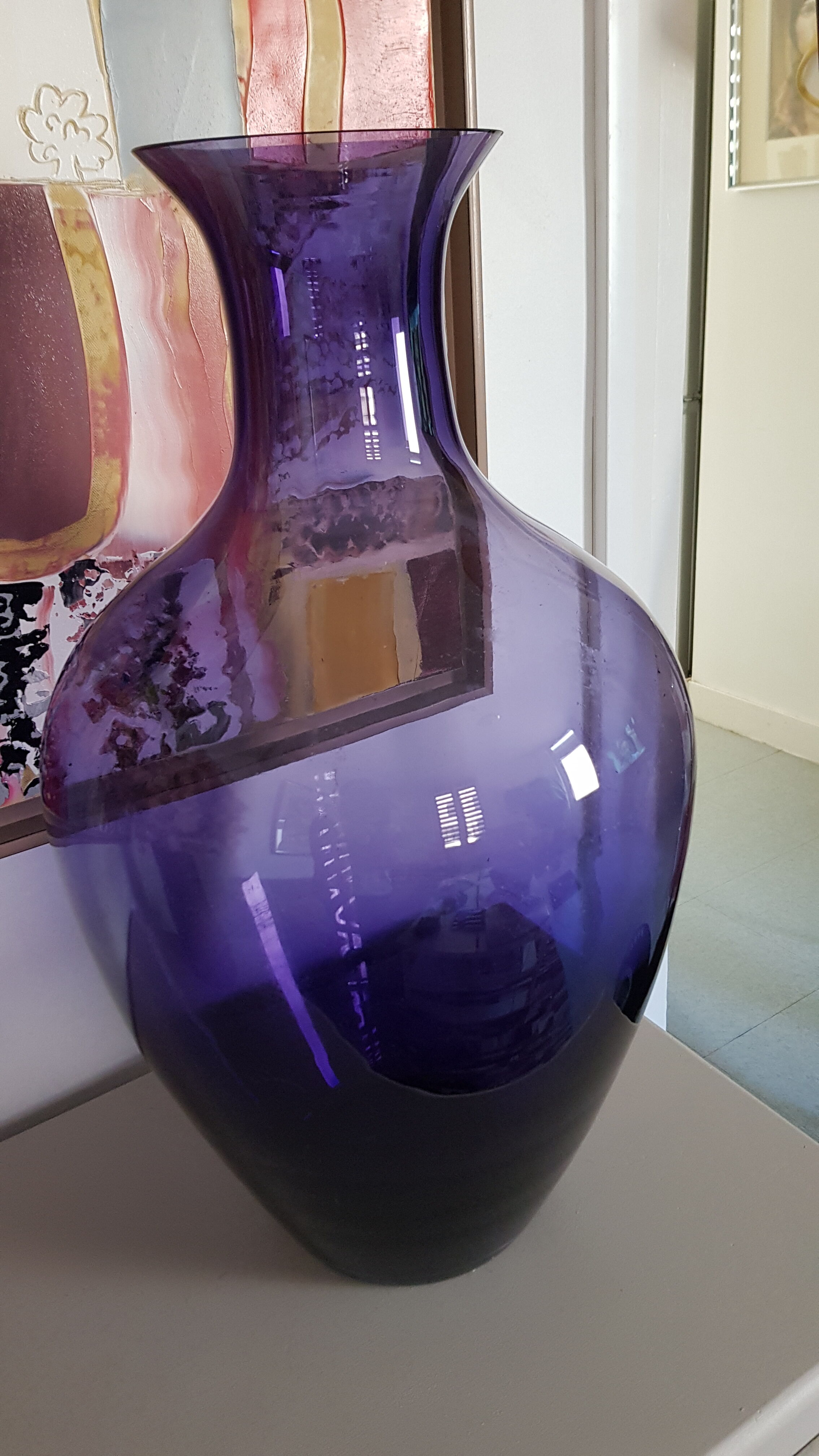Glass vase