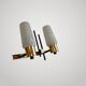 Large double wall lamp Arlus Lunel 1950