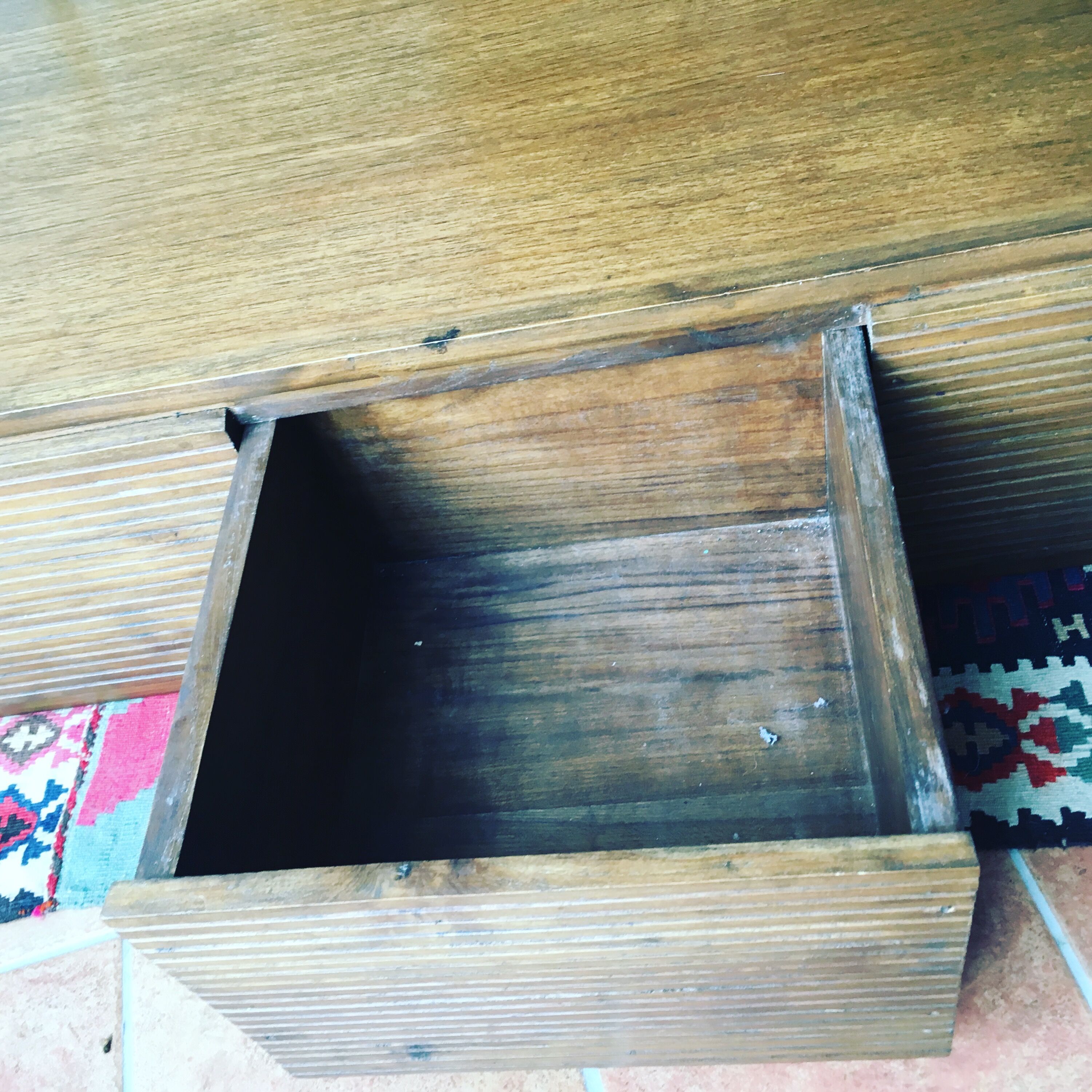 Rectangular coffee table