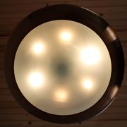 Bauhaus UFO Pendant Lamp by Josef Hurka for Napako, 1930s
