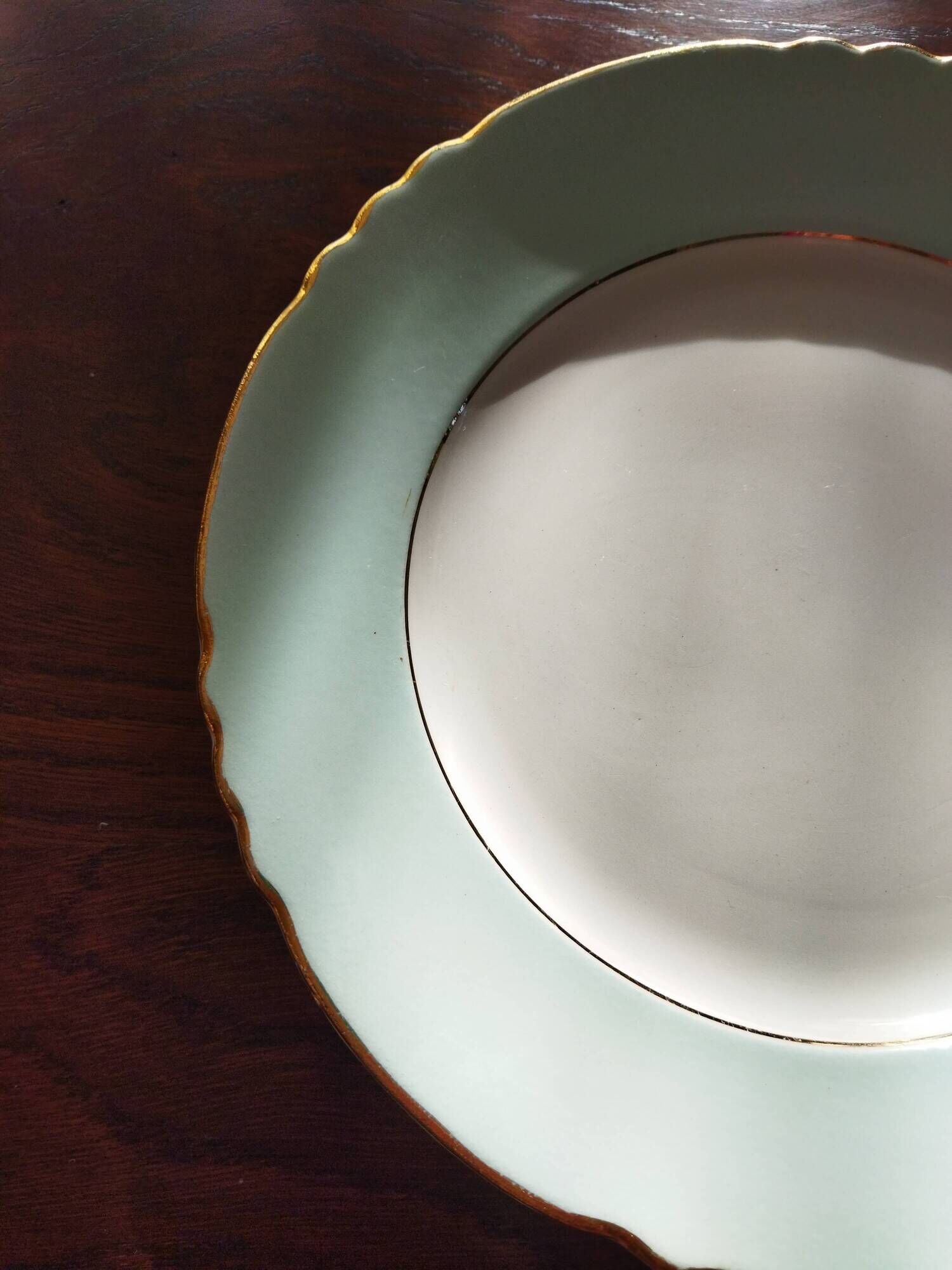 Set of 12 flat plates Orchies Nord "Callisto"