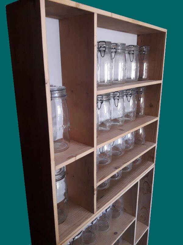 Spice shelves L1.6mxH79cm