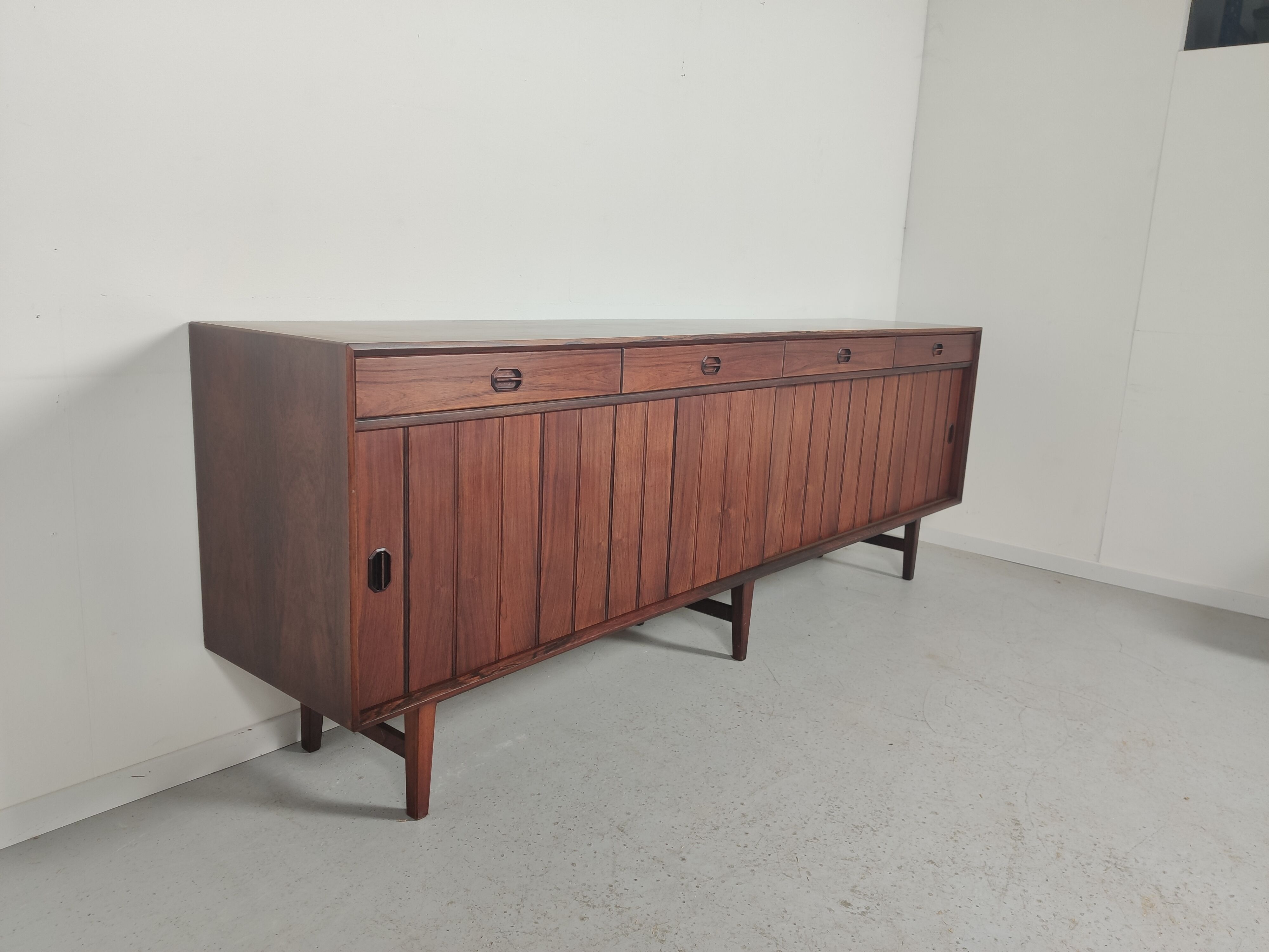 Rosewood line by sibast sliding doors denmark 1960s