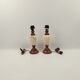 Pair of lamp legs 31cm