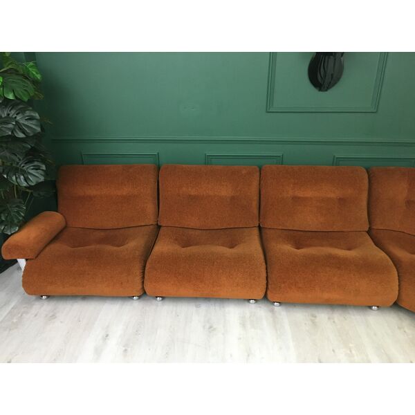 G-Plan vintage retro mid century corner modular 5 seater sofa suite by Km  Wilkins | Selency