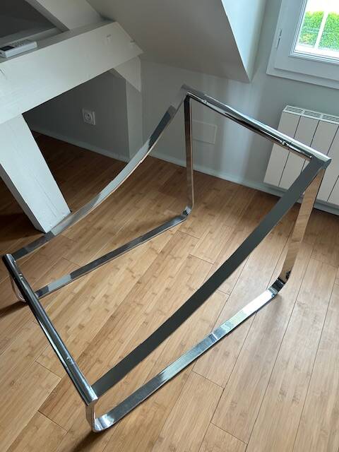 Vintage armchair & ottoman 70s