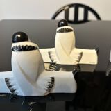 Knife holders (set of 10), Pierrot & Colombine