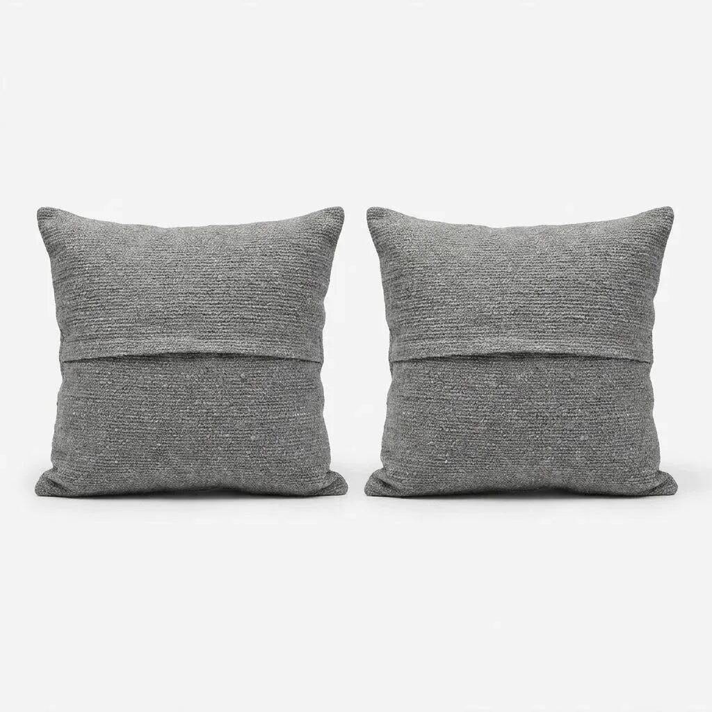 Lot de 2 housses de coussin turque vintage 51x51 cm