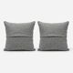 Lot de 2 housses de coussin turque vintage 51x51 cm
