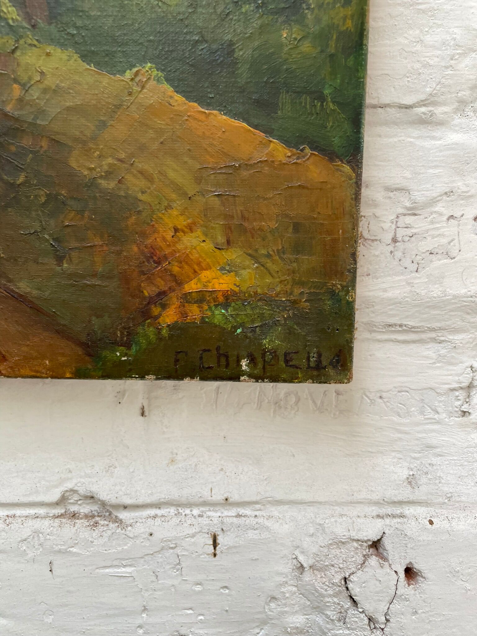 Huile sur toile
