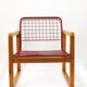 Postmodern Wire Lounge Chair Sälen, Knut & Marianne Hagberg, Ikea, 1982